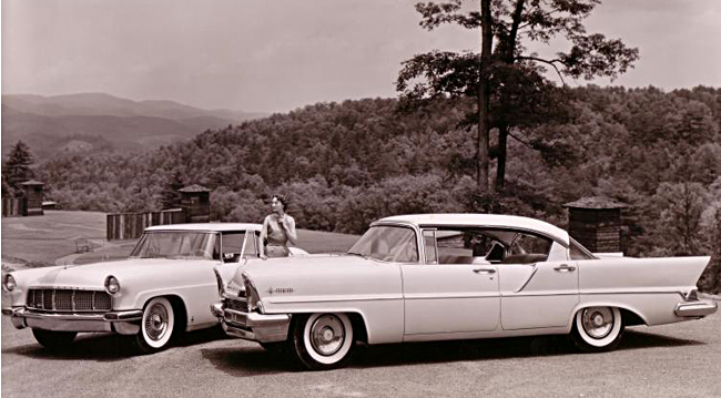 1957 Lincoln Press Photo